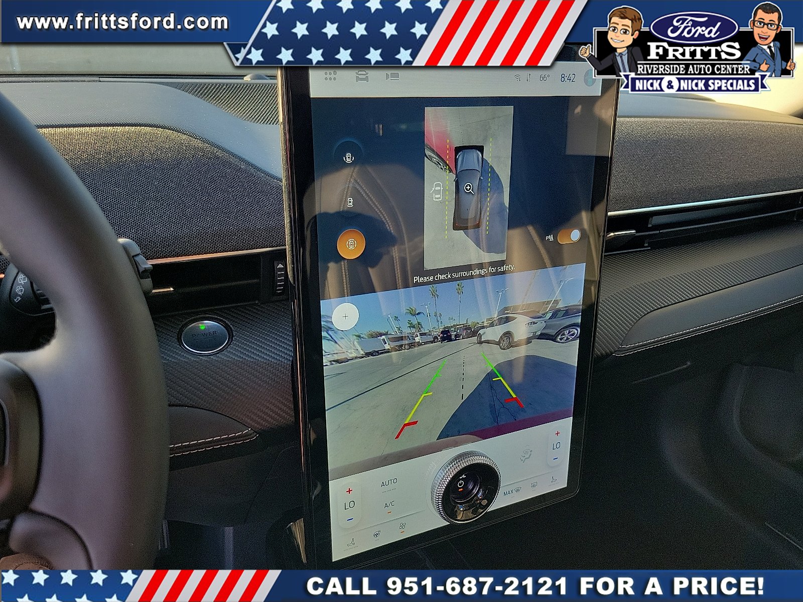 Certified Used 2023 Red Metallic Ford Premium image 10
