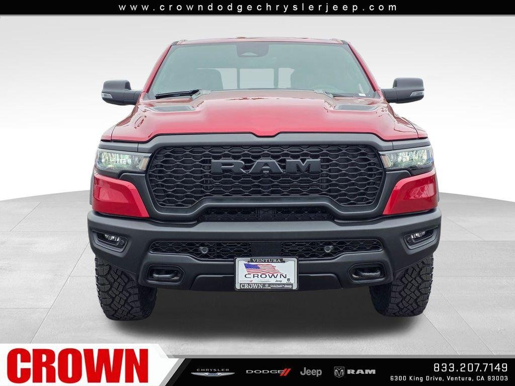 New 2026 Molten Red Pearl-Coat Exterior Paint RAM REBEL image 2
