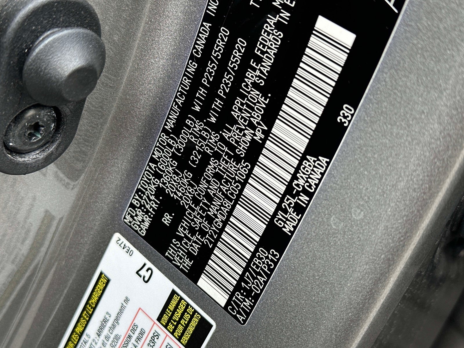 Used 2020 Silver Lexus RX 450h F SPORT Performance image 17