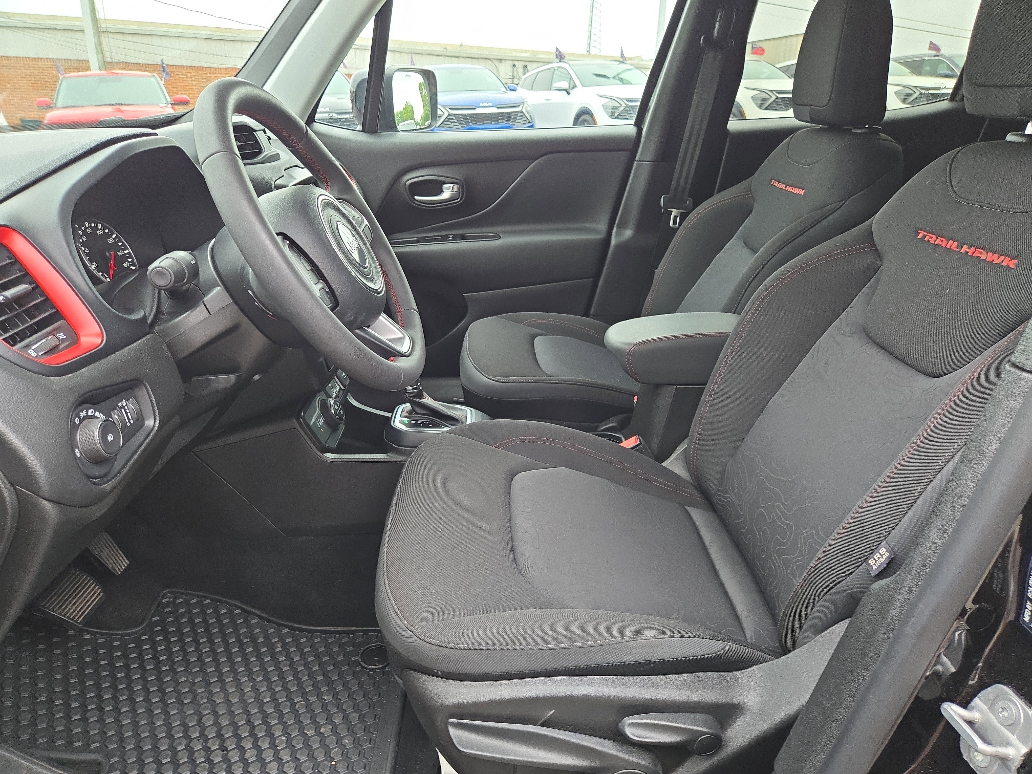 Used 2023 Black Clearcoat Jeep Trailhawk image 21