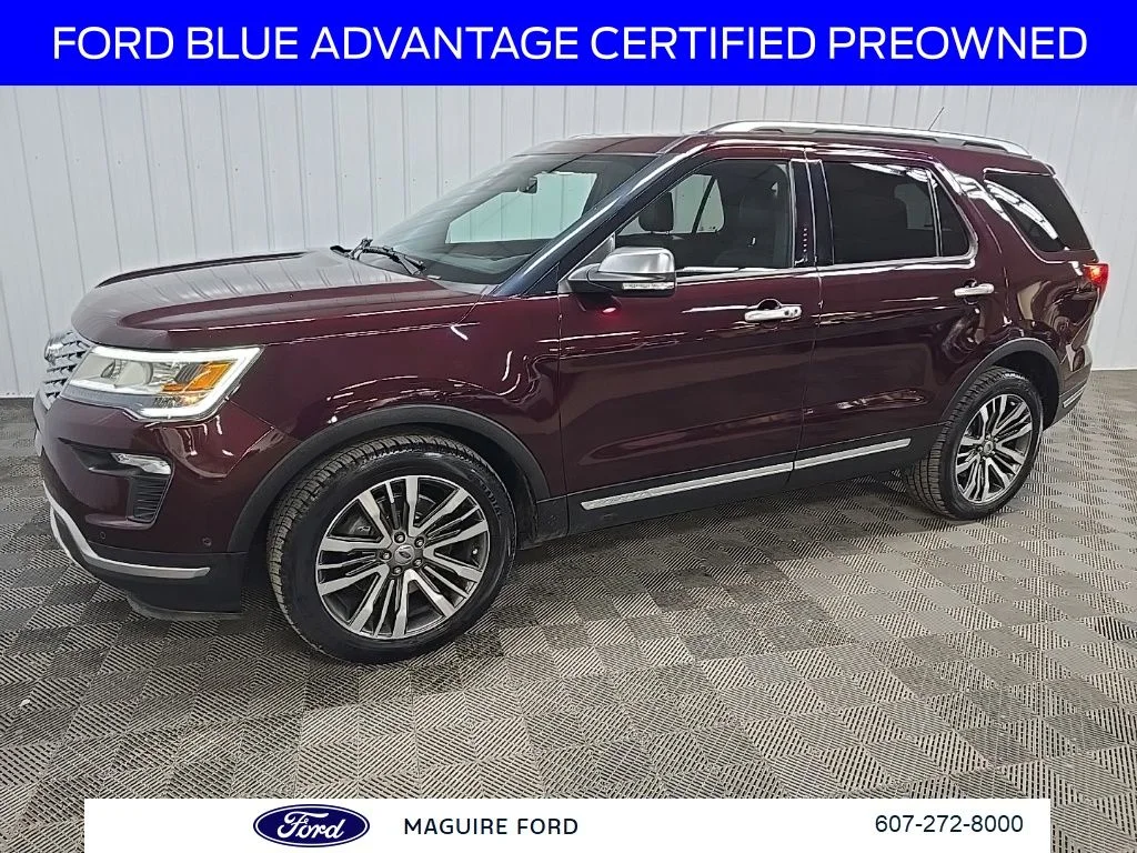 Used 2018 Red Ford Platinum image 8