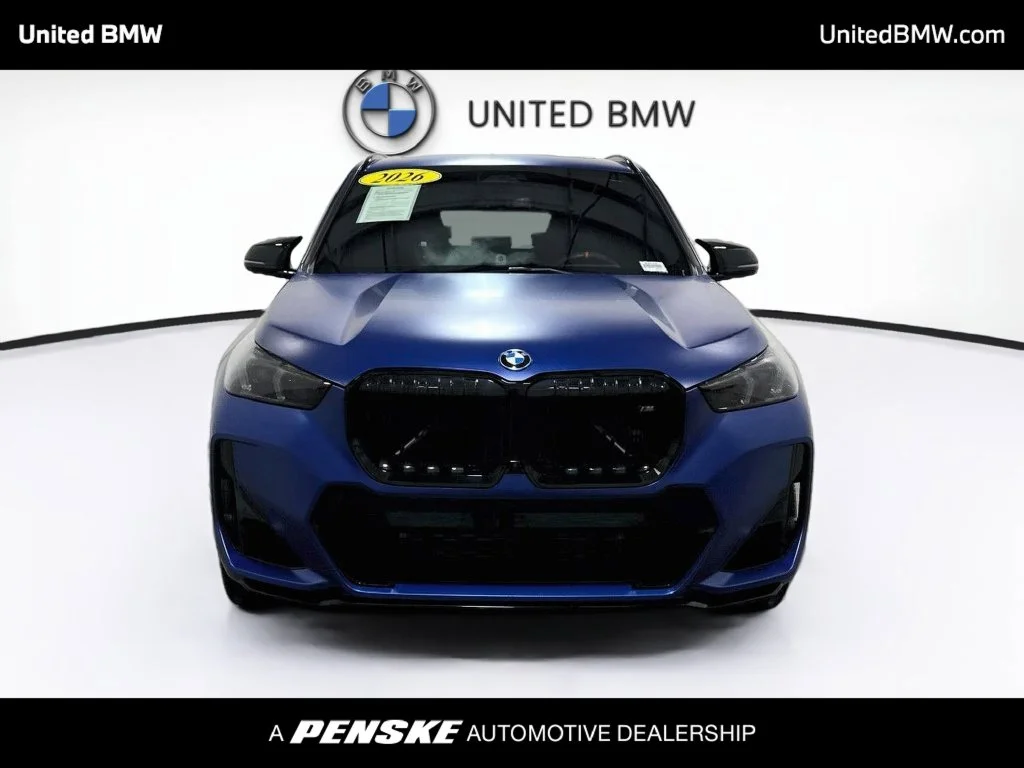 Used 2026 Frozen Portimao Blue II Metallic BMW M35i image 2
