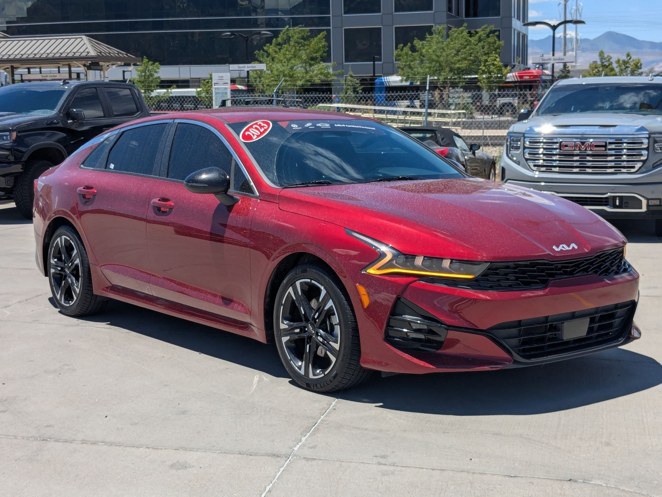 Used 2023 Passion Red Kia GT-Line image 7