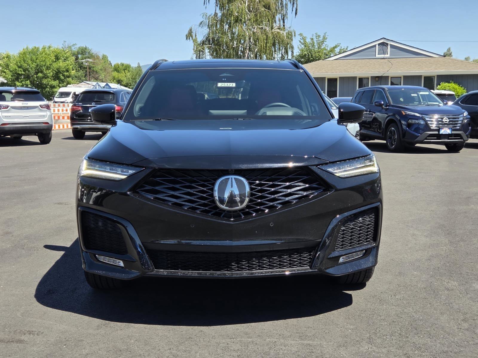 New 2026 Majestic Black Pearl Acura w/A-Spec Advance Package AWD image 2