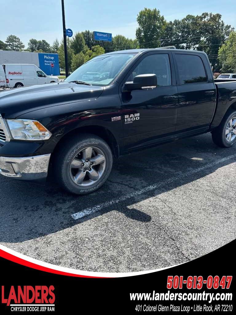 Used 2019 Diamond Black Crystal Pearlcoat RAM Big Horn image 1