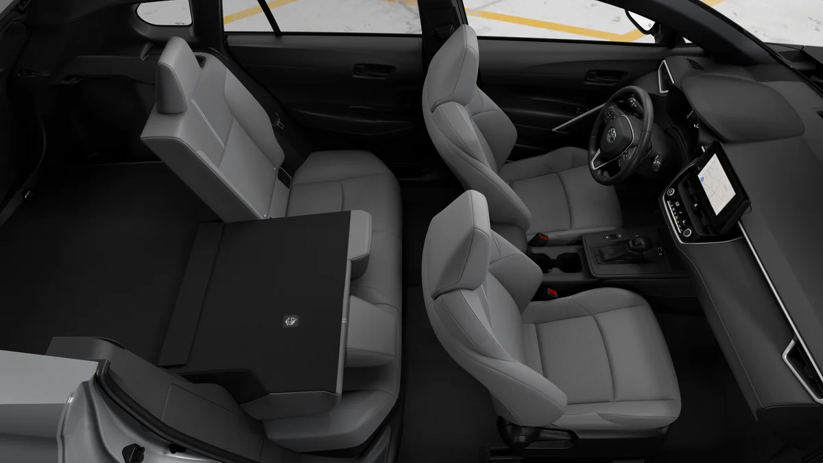 New 2026 Sonic Silver with Jet Black roof Toyota Hybrid SE image 22