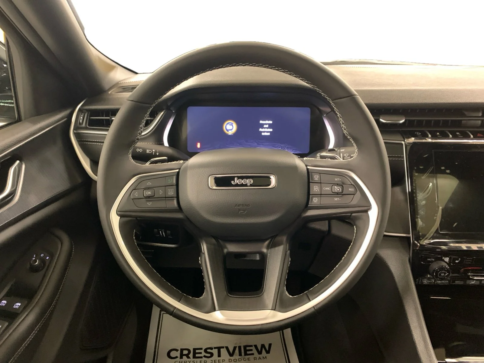 New 2025 Bright White Jeep Altitude image 13