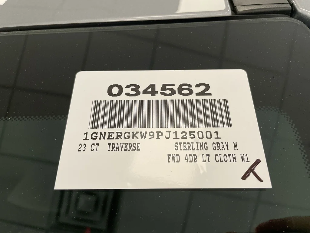 Used 2023 Sterling Gray Metallic Chevrolet LT Cloth image 32