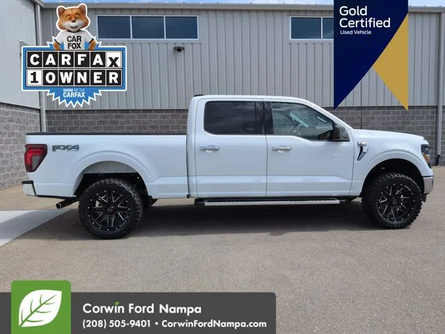Certified Used 2025 White Ford XLT image 2