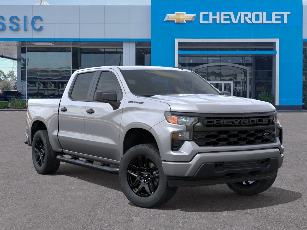 2026 Chevrolet Silverado 1500 Custom Gray at Classic Elite Chevrolet Sugar Land