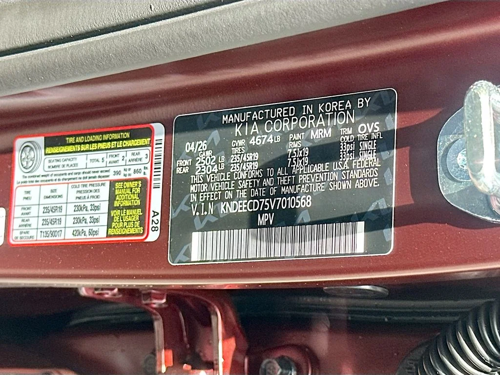 New 2027 Magma Red Matte Kia X-Line image 33