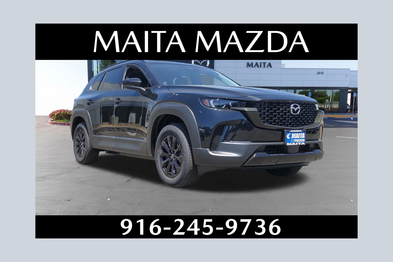 New 2026 Jet Black Mica Mazda Premium image 1