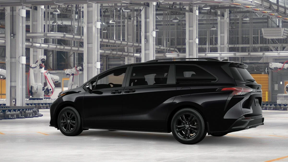 New 2026 Midnight Black Metallic Toyota XSE 7 Passenger image 5
