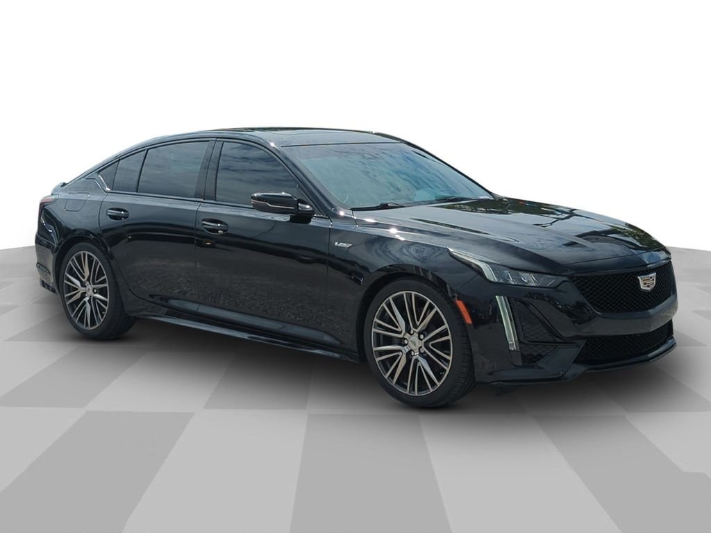 Used 2021 Black Cadillac V-Series image 9