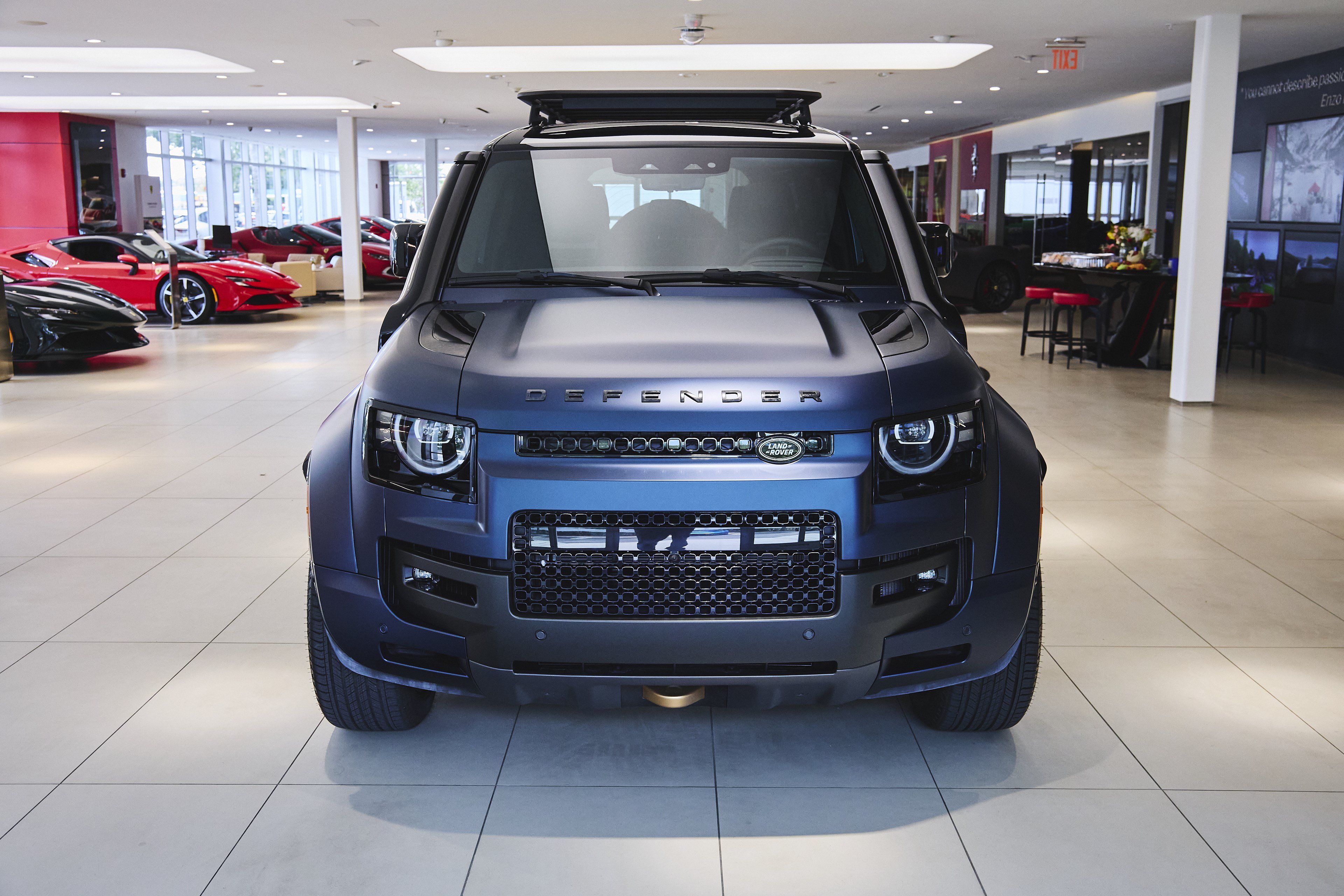 Used 2026 Sargasso Blue Premium Matte Land Rover OCTA image 8