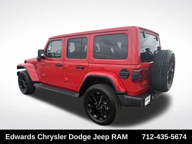 Used 2025 Red Jeep Sahara 4xe image 5