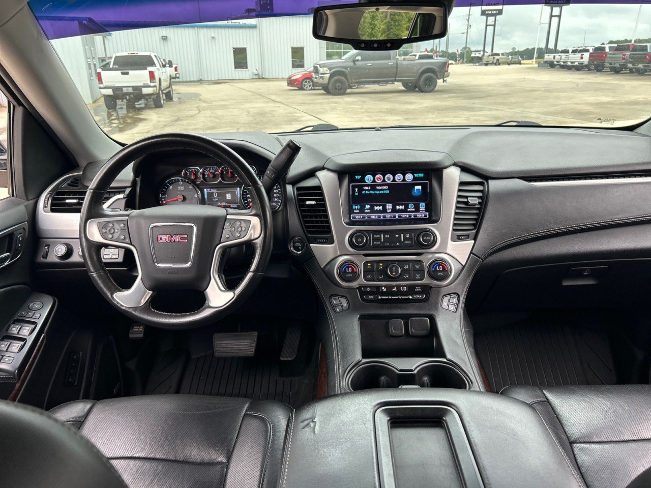 Used 2018 ONYX BLACK GMC SLT image 21