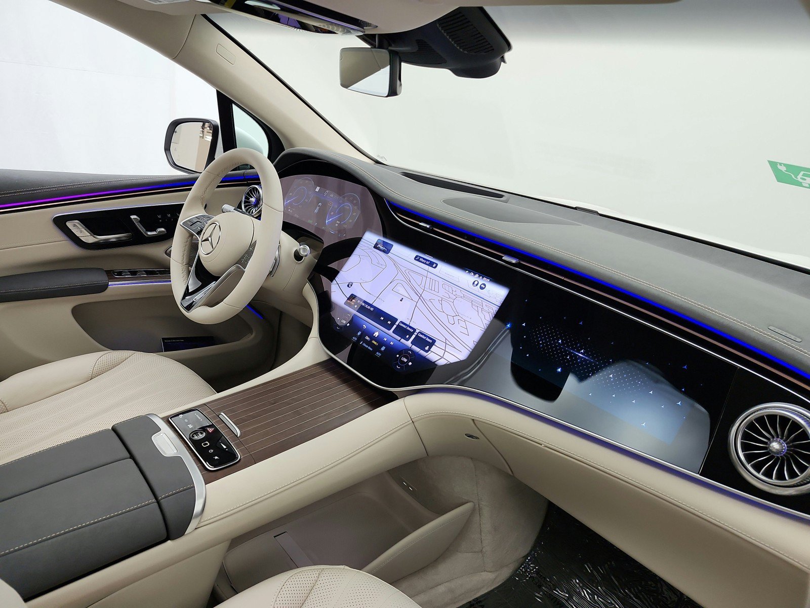 New 2027 Polar White Mercedes-Benz EQS 400 4MATIC® SUV image 33