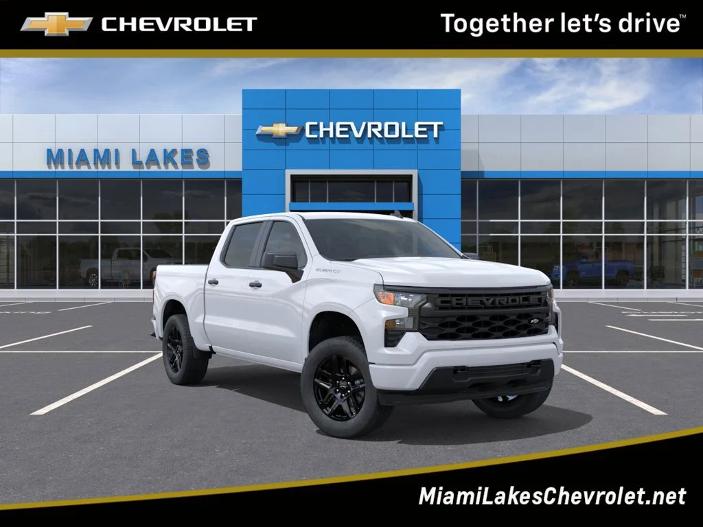 New 2026 Summit White Chevrolet Custom image 1