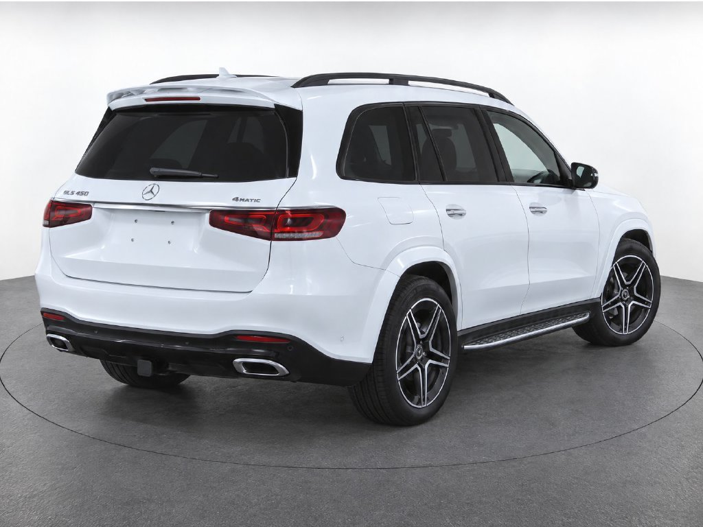 Certified Used 2025 Polar White Mercedes-Benz GLS 450 image 3