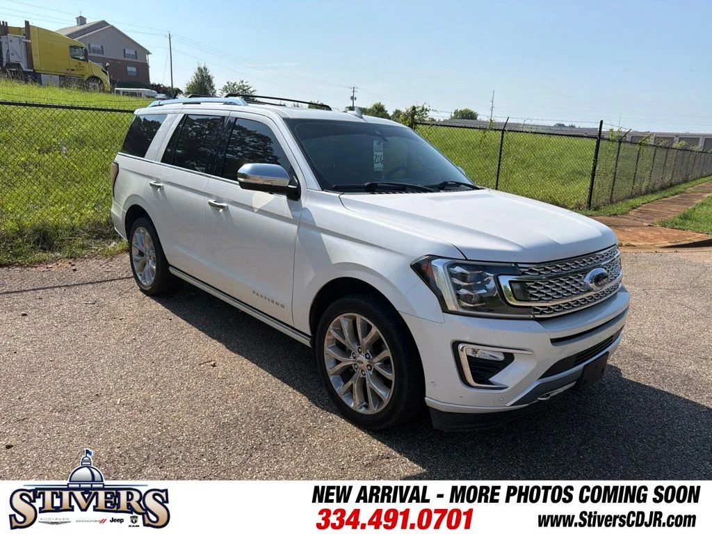 Used 2019 White Ford Platinum image 1