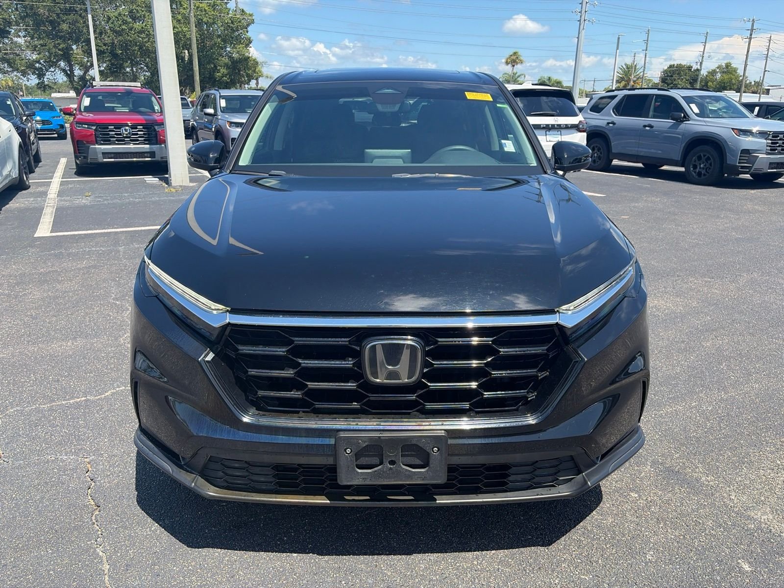 Used 2023 Crystal Black Pearl Honda EX image 2