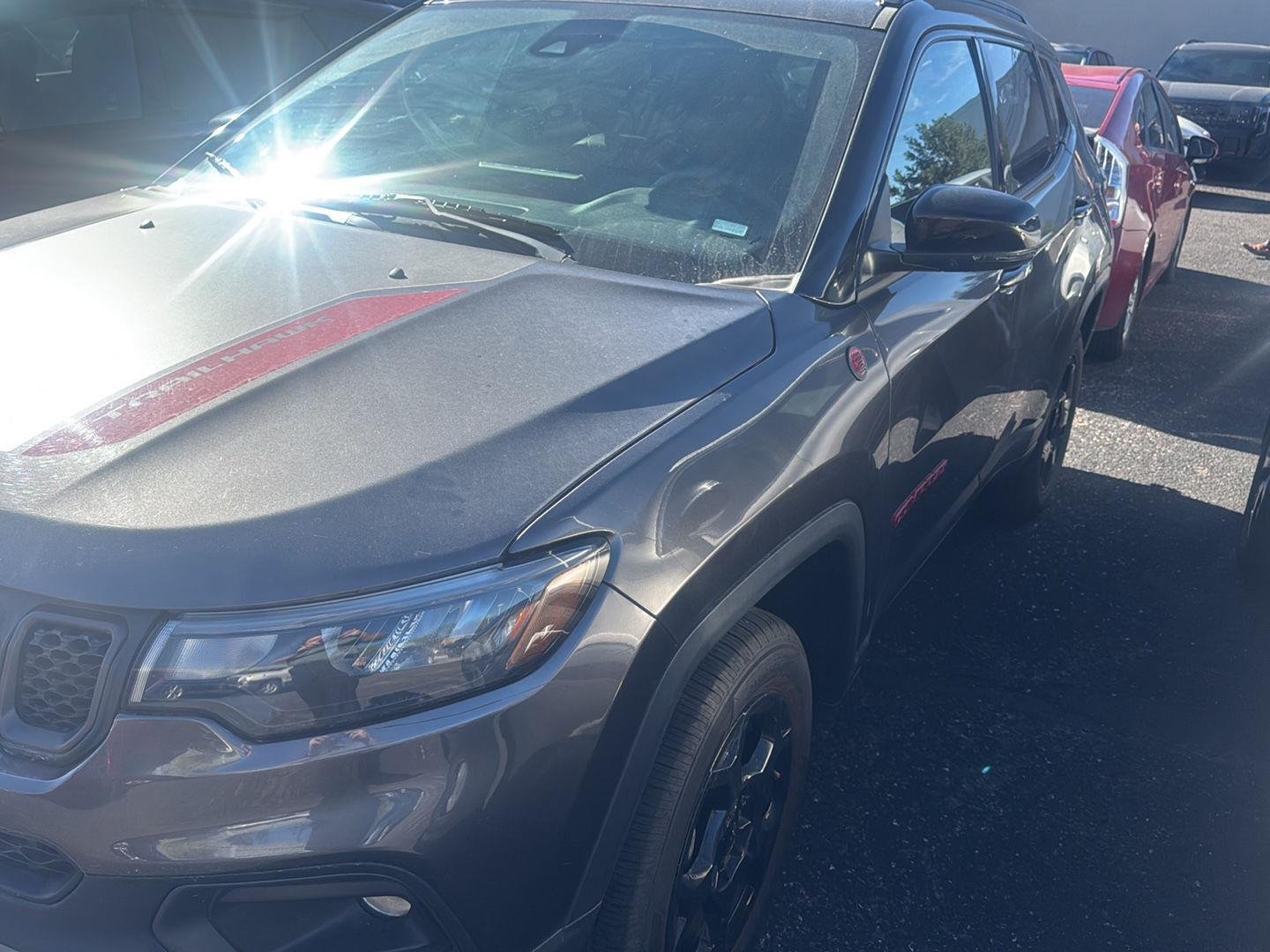 Used 2024 Black Clearcoat Jeep Trailhawk image 7