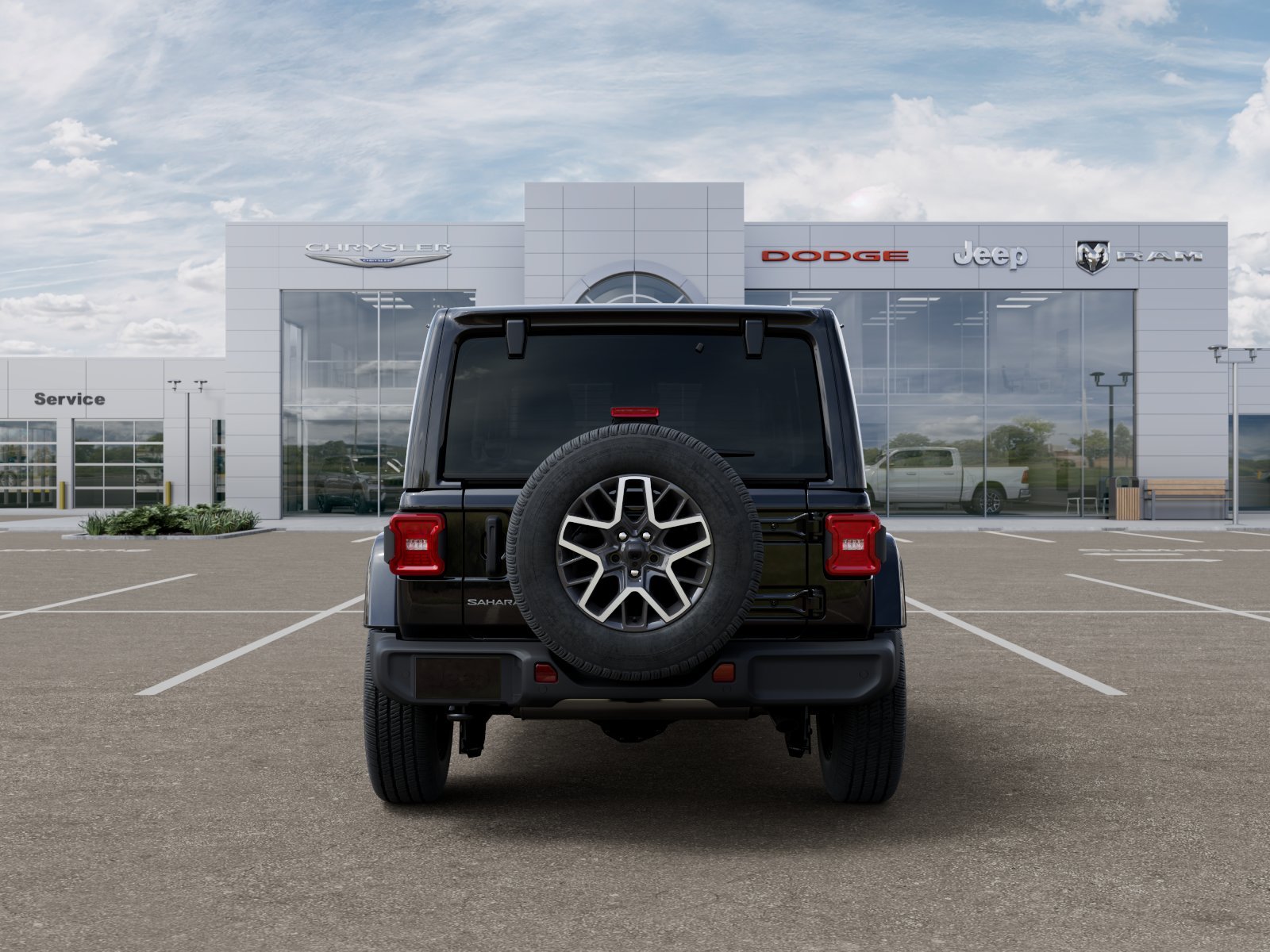 New 2026 Black Clear-Coat Exterior Paint Jeep Sahara image 33