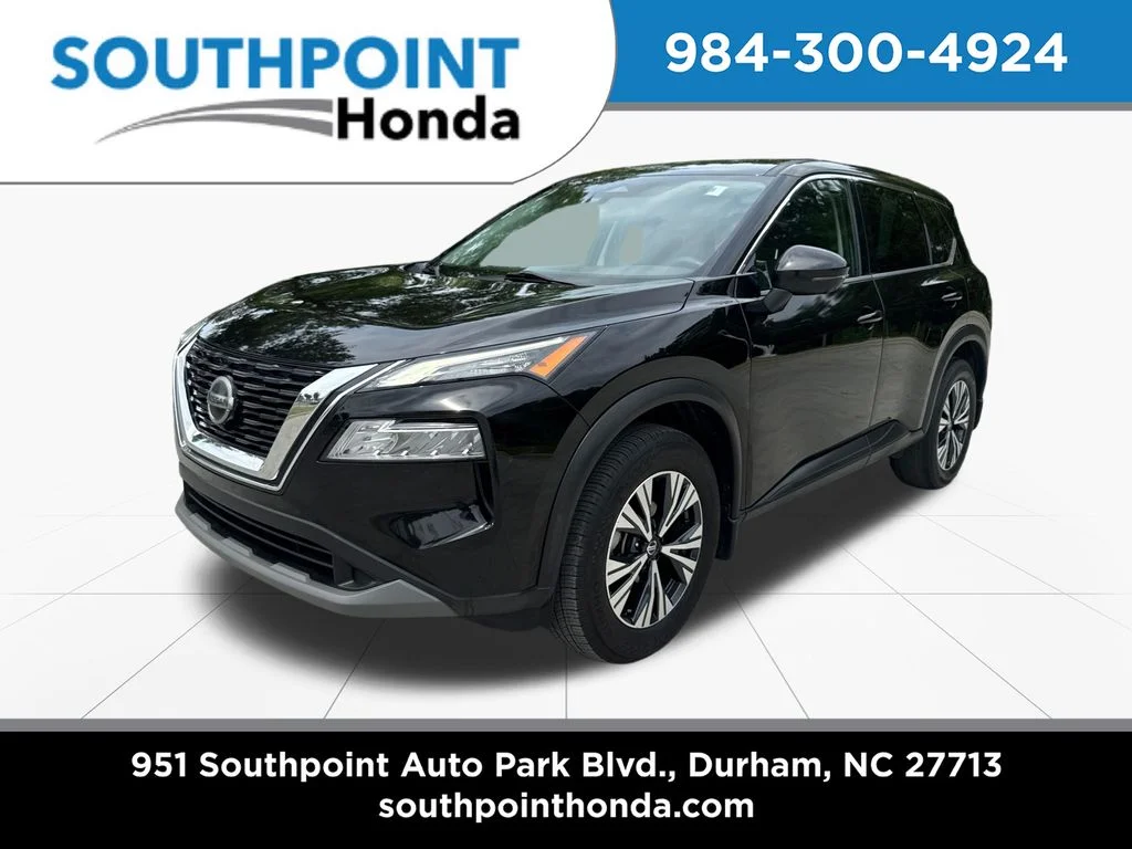 Used 2021 Super Black Nissan SV image 3