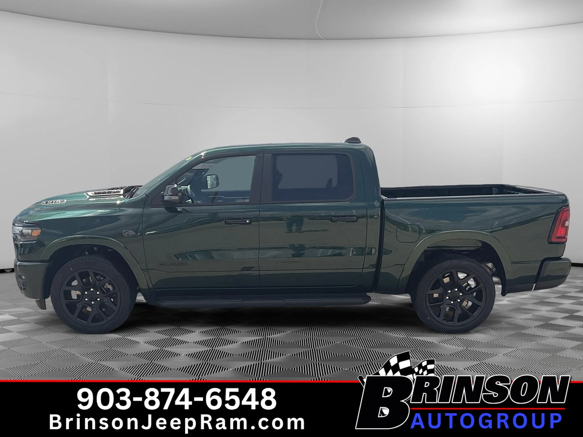 New 2027 Serrano Green Metallic Ram Laramie image 3
