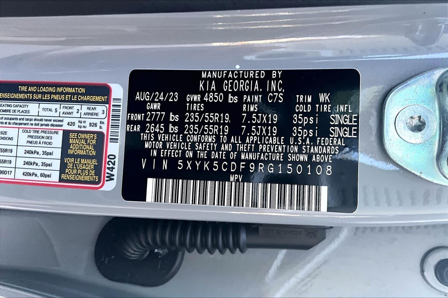 Used 2024 Wolf Gray Kia SX-Prestige image 34