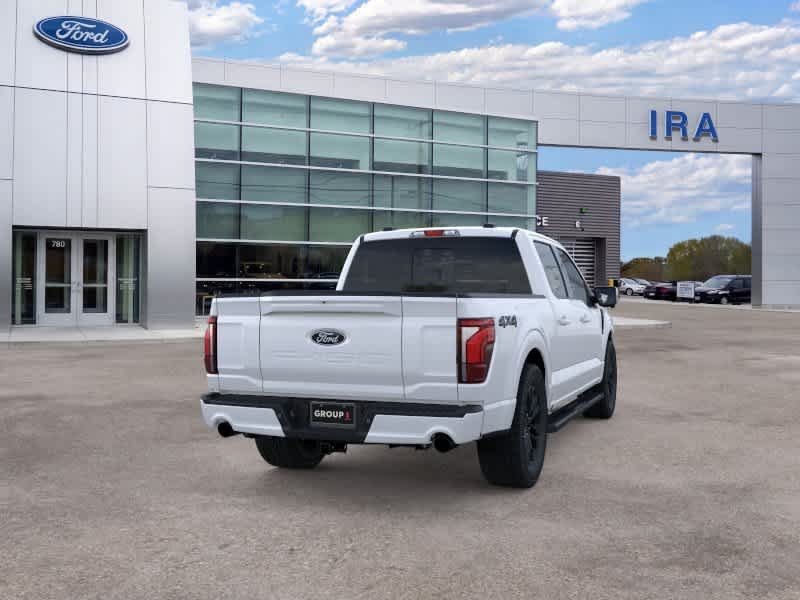 New 2026 Star White Metallic Tri-Coat Ford Lariat® image 8