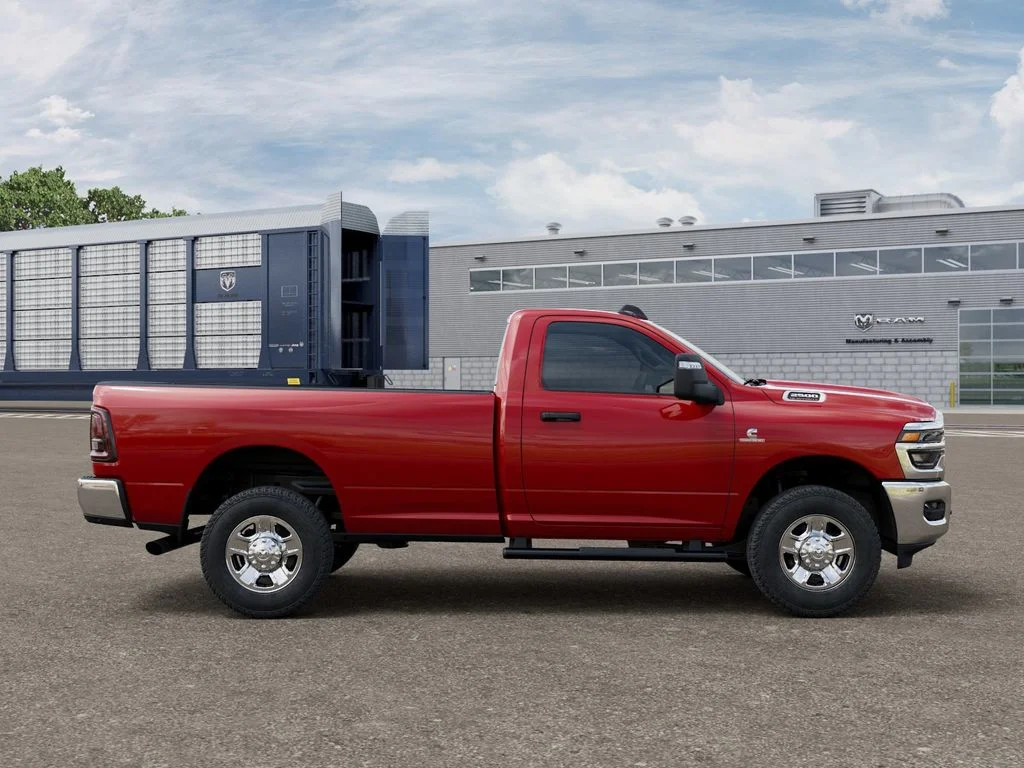 New 2026 Flame Red Clear-Coat Exterior Paint RAM Tradesman image 21