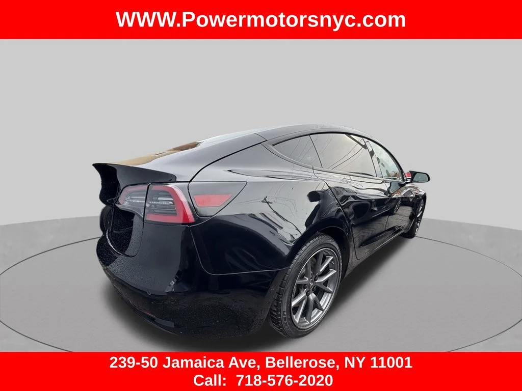 Used 2021 Black Tesla Standard Range Plus image 4
