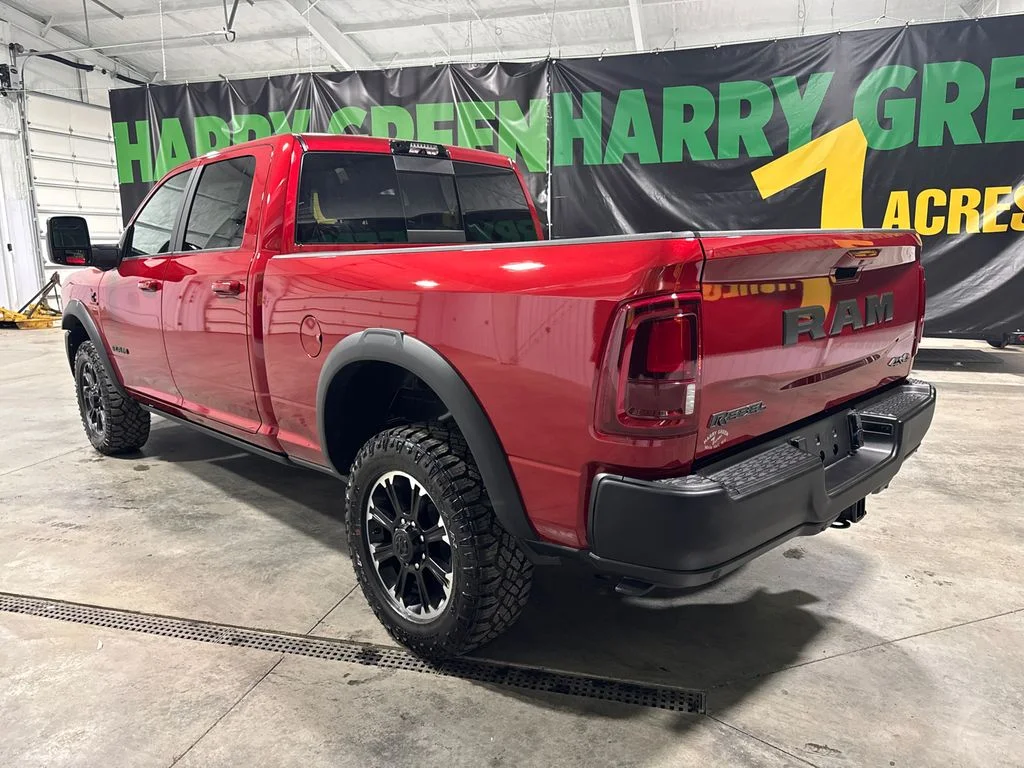 New 2026 Molten Red Pearl-Coat Exterior Paint RAM Rebel image 5