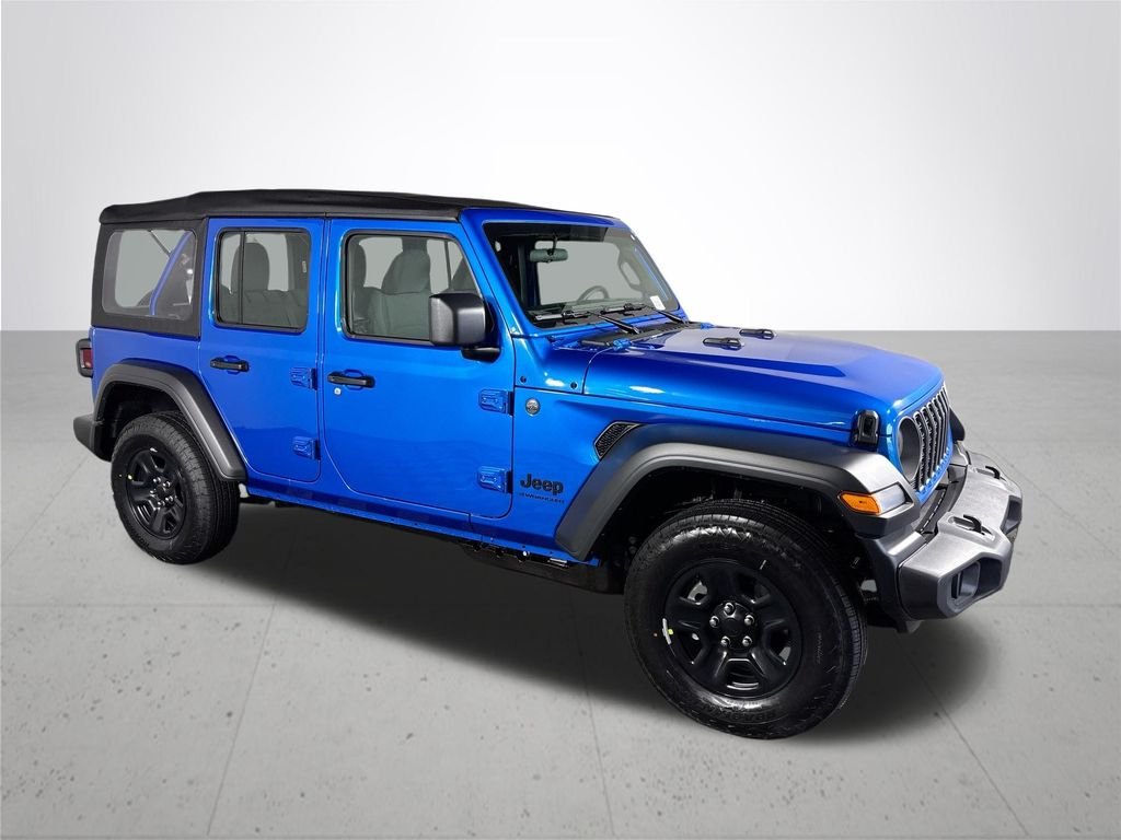 New 2026 Hydro Blue Pearl-Coat Exterior Paint Jeep Sport S image 4