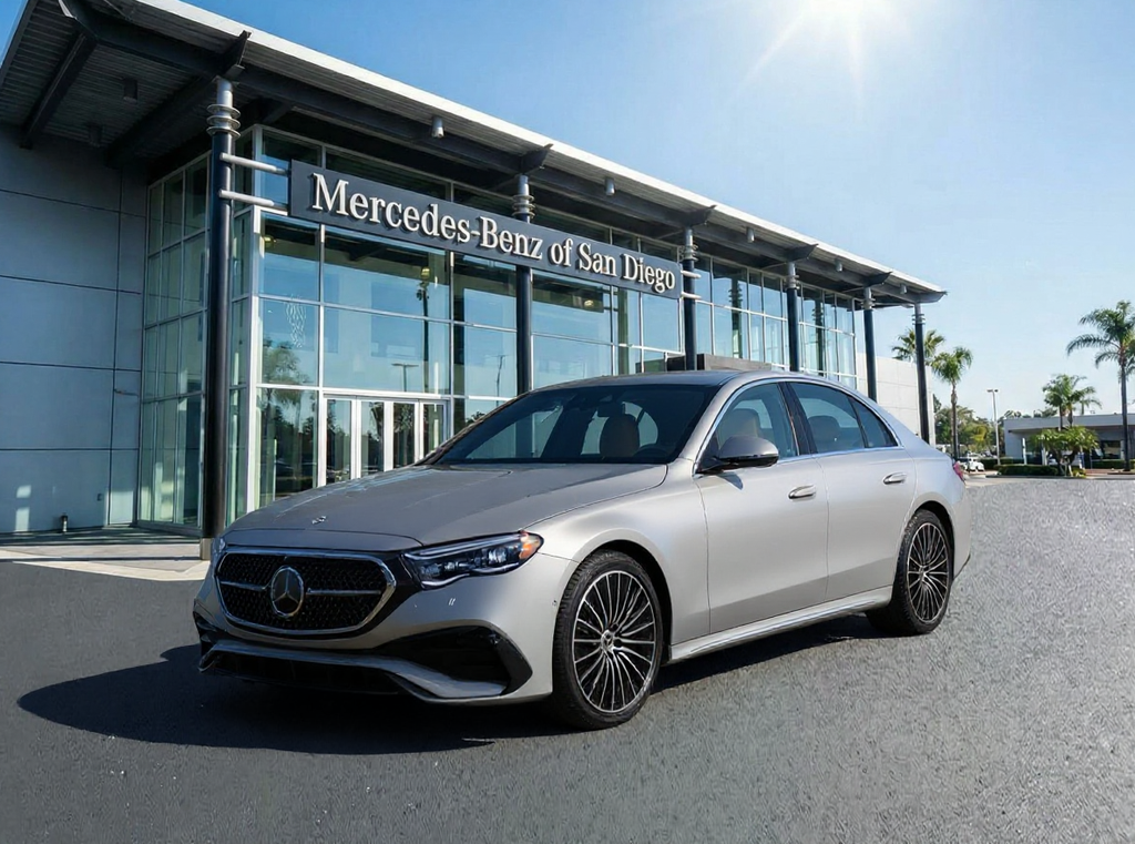 New 2026 MANUFAKTUR Alpine Grey Mercedes-Benz E 350 image 1