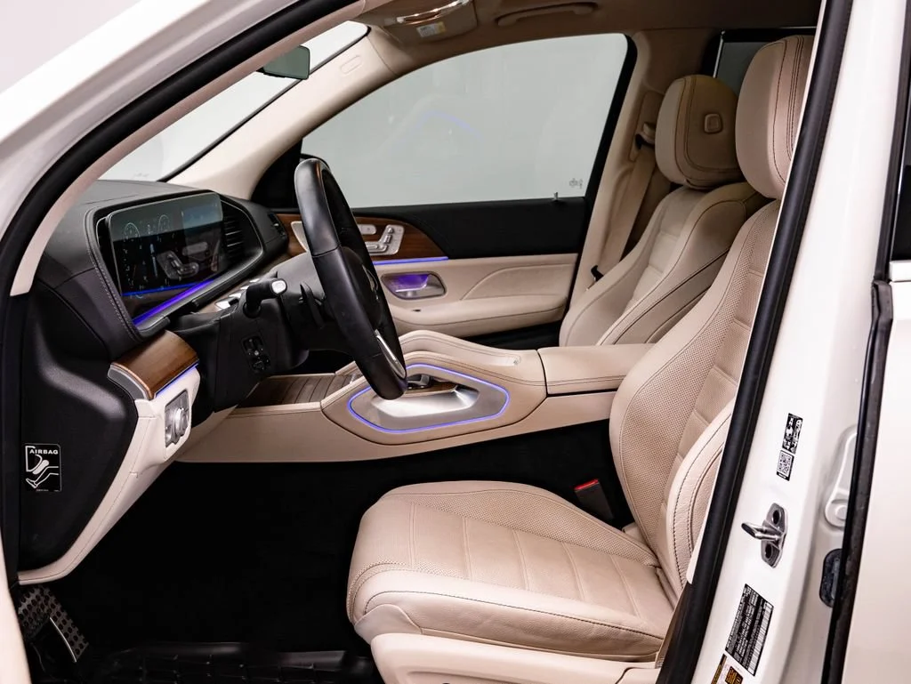 Used 2023 Manufaktur Diamond White Metallic Mercedes-Benz GLS 450 image 24