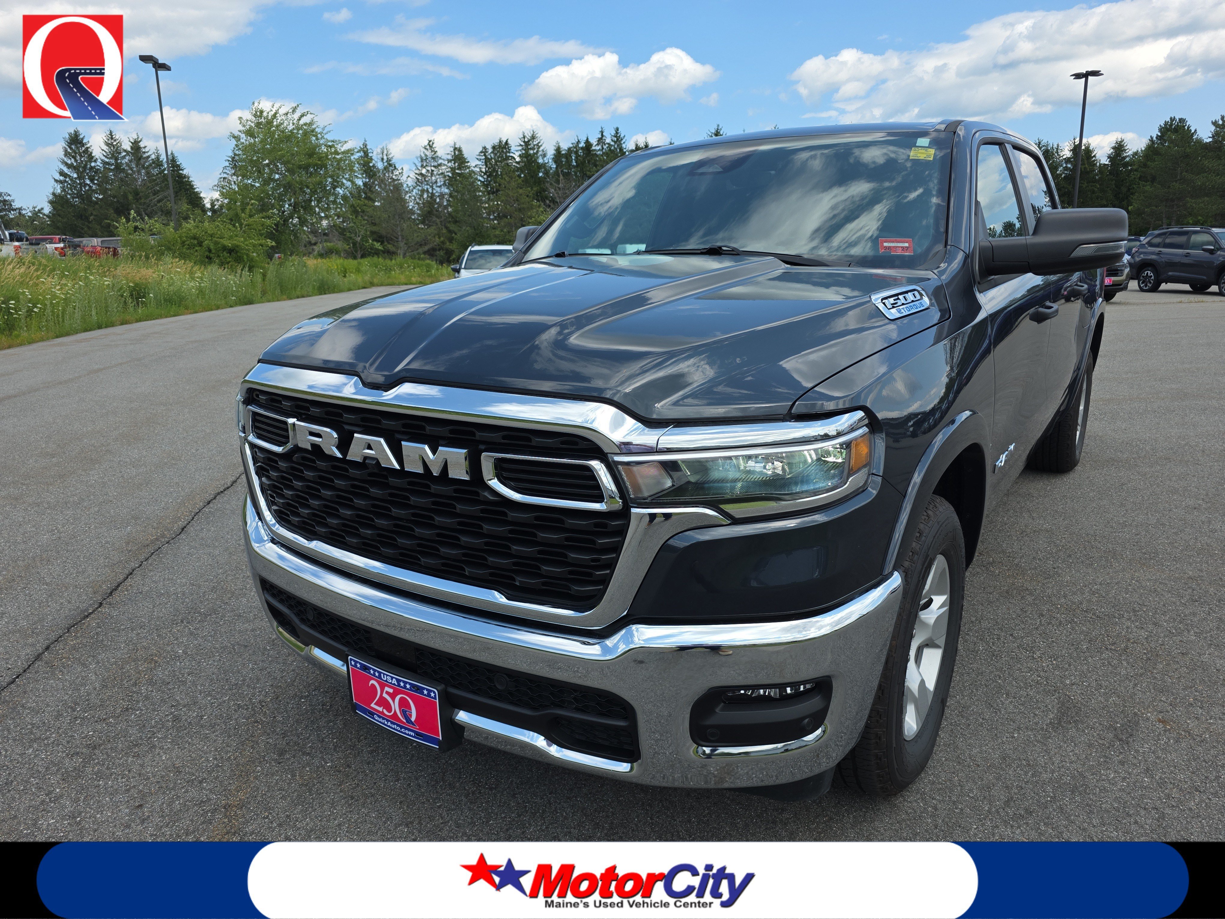 Used 2025 Forged Blue Metallic Ram Big Horn image 1
