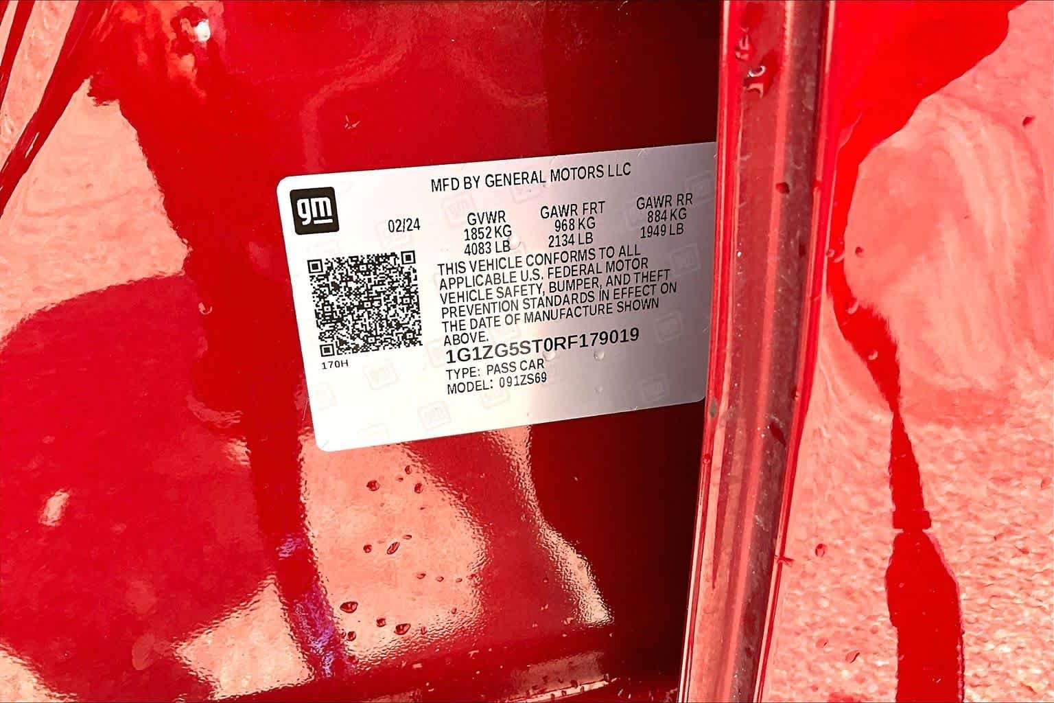 Certified Used 2024 Radiant Red Chevrolet RS image 34