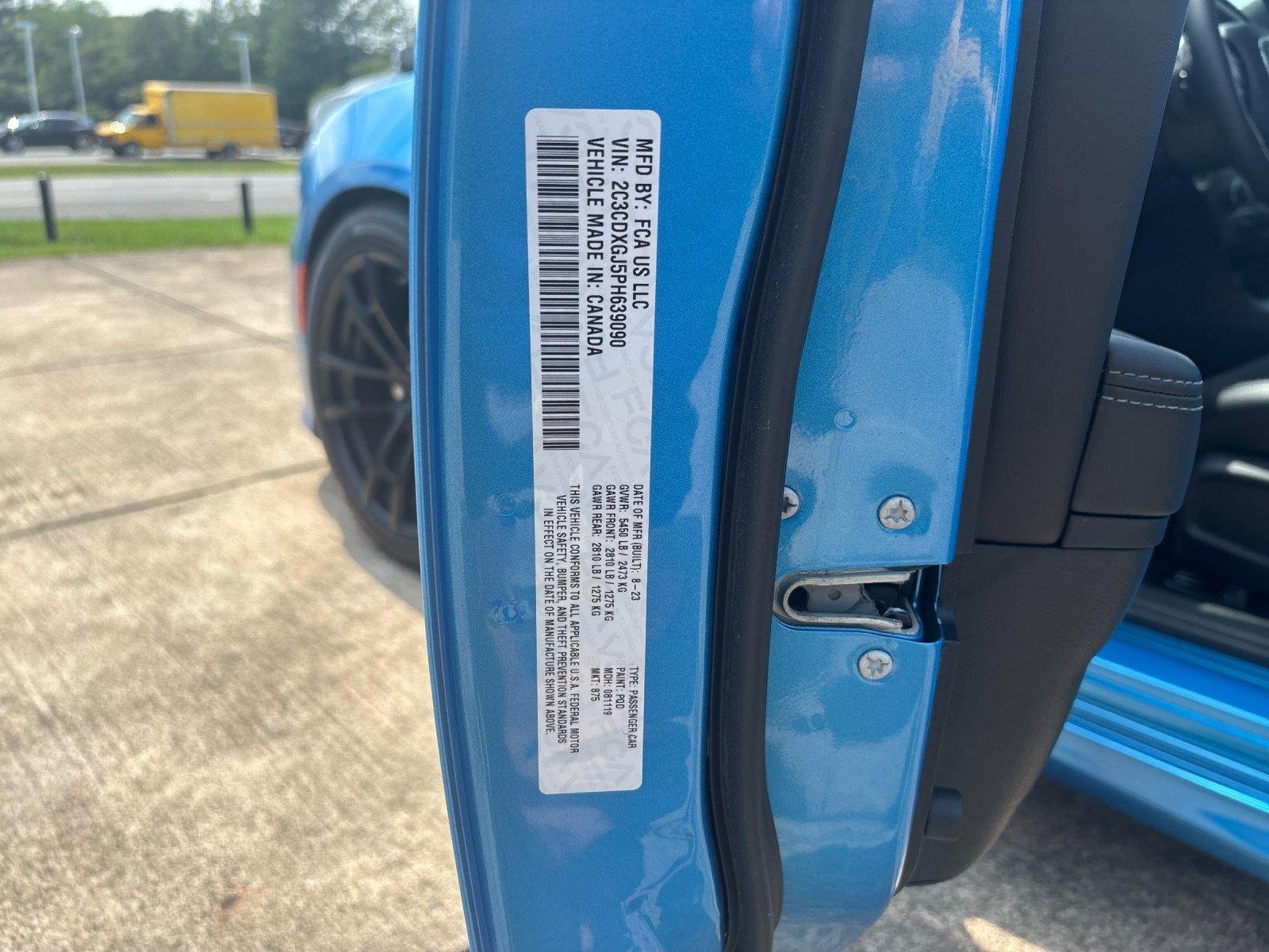 Used 2023 B5 Blue Pearlcoat Dodge Scat Pack image 12