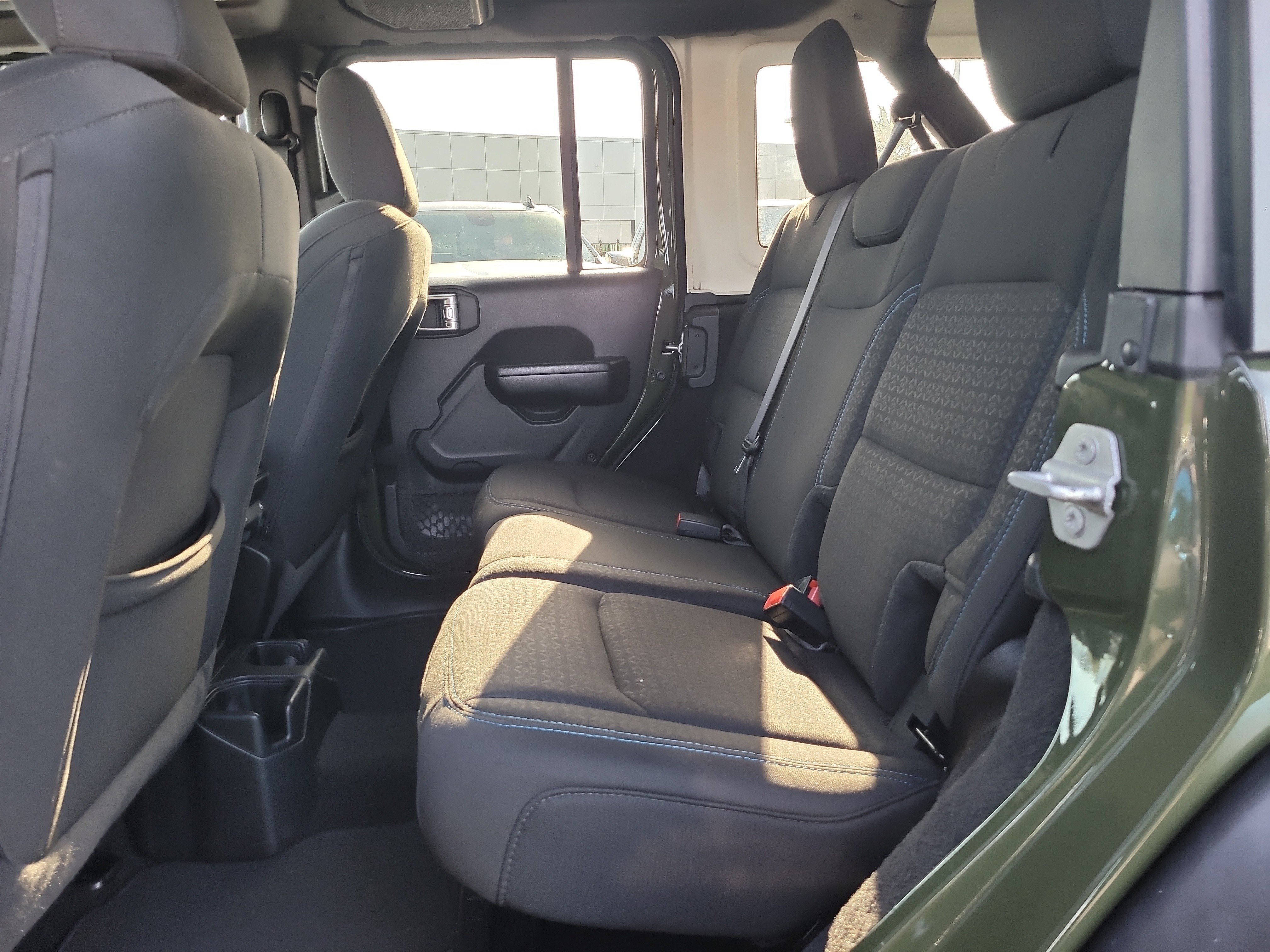 Used 2021 Sarge Green Clearcoat Jeep Unlimited Islander image 11