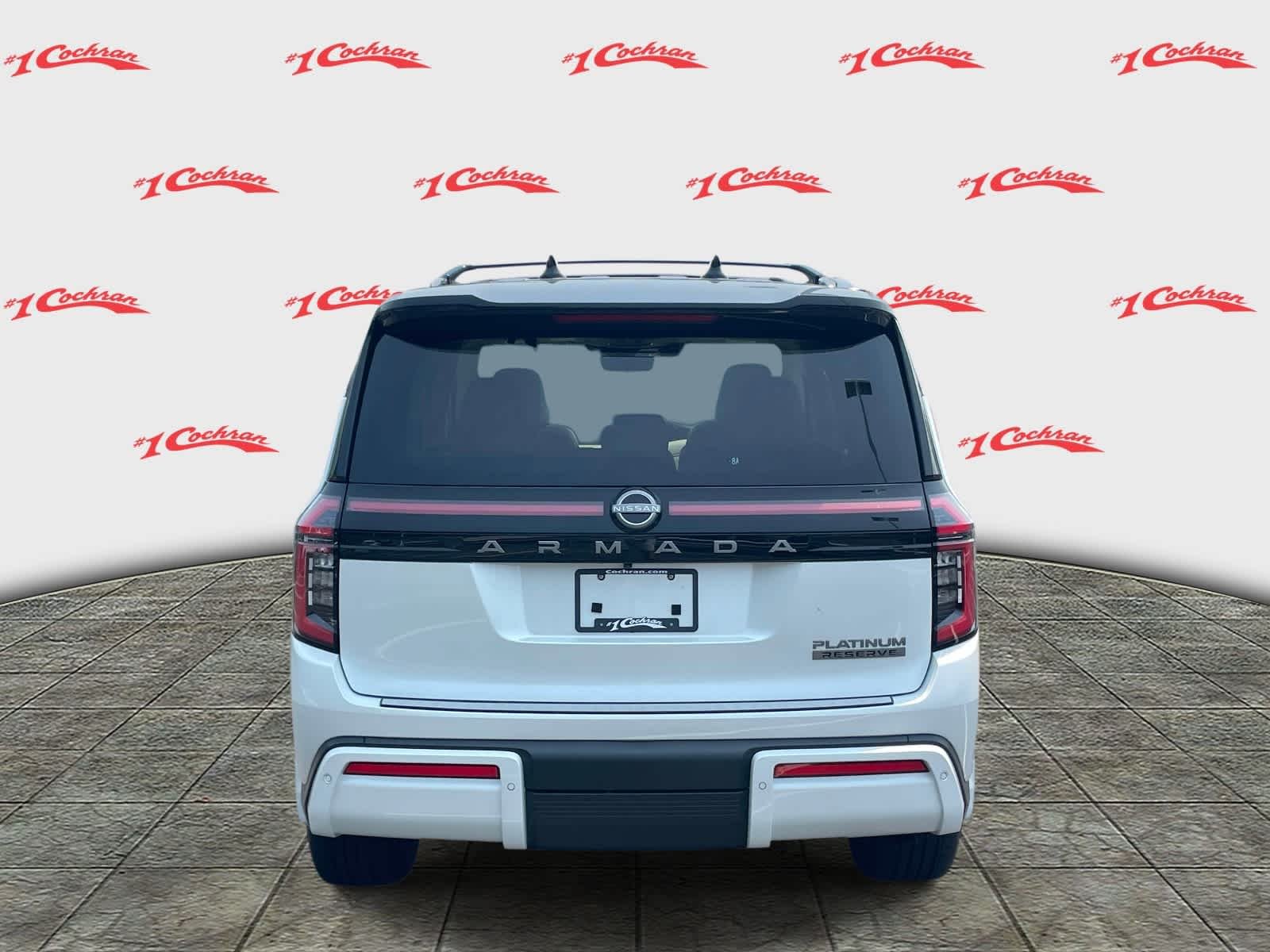 New 2026 Everest White Pearl Tricoat/Super Black Nissan Platinum Reserve image 8