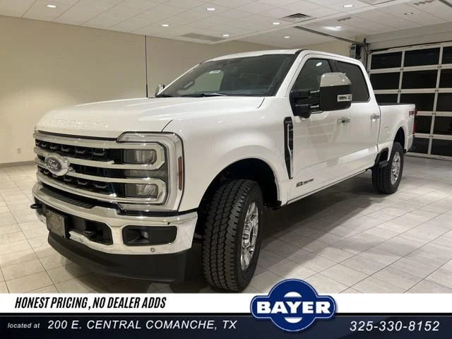 New 2026 Star White Metallic Tri-Coat Ford F-250® King Ranch® image 1