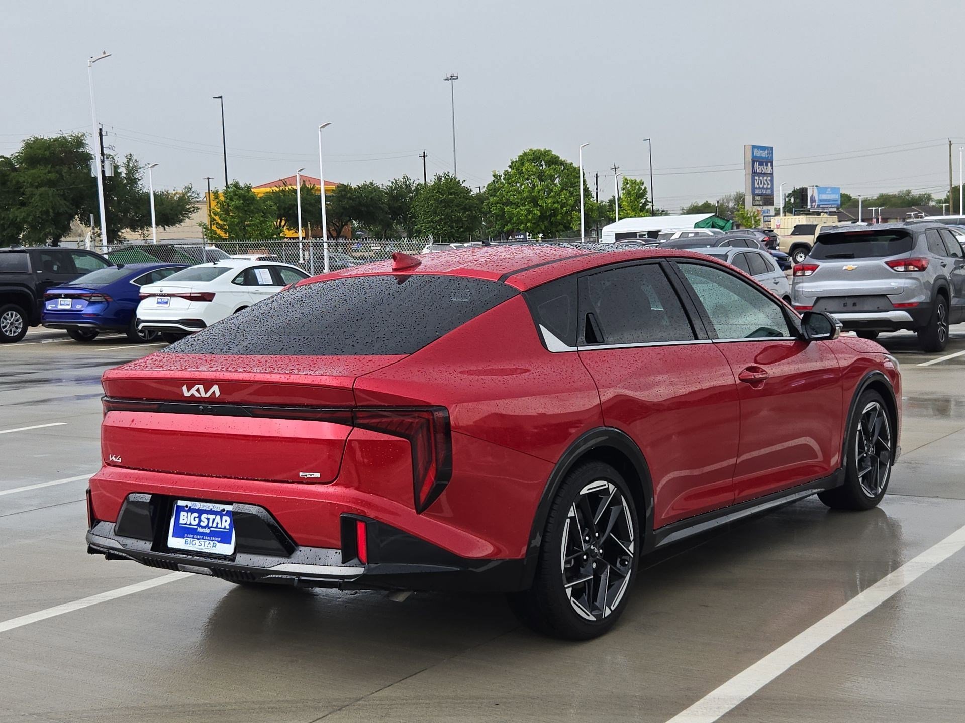 Used 2025 Currant Red Kia GT-Line image 3