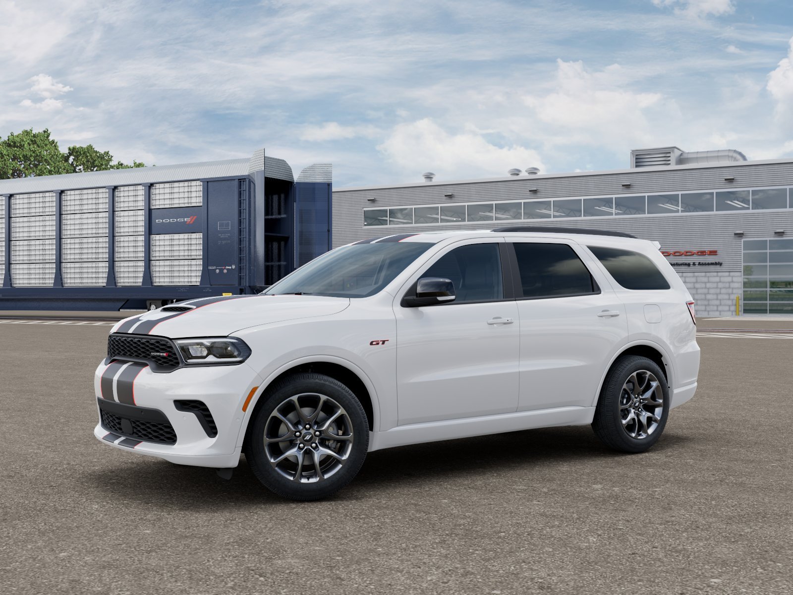 New 2026 White Knuckle Clear-Coat Exterior Paint Dodge GT Plus HEMI V8 image 3