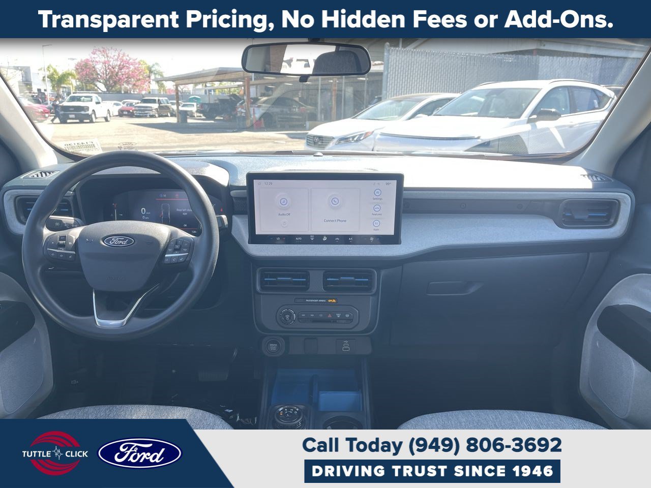 Certified Used 2025 Azure Gray Ford XLT image 2