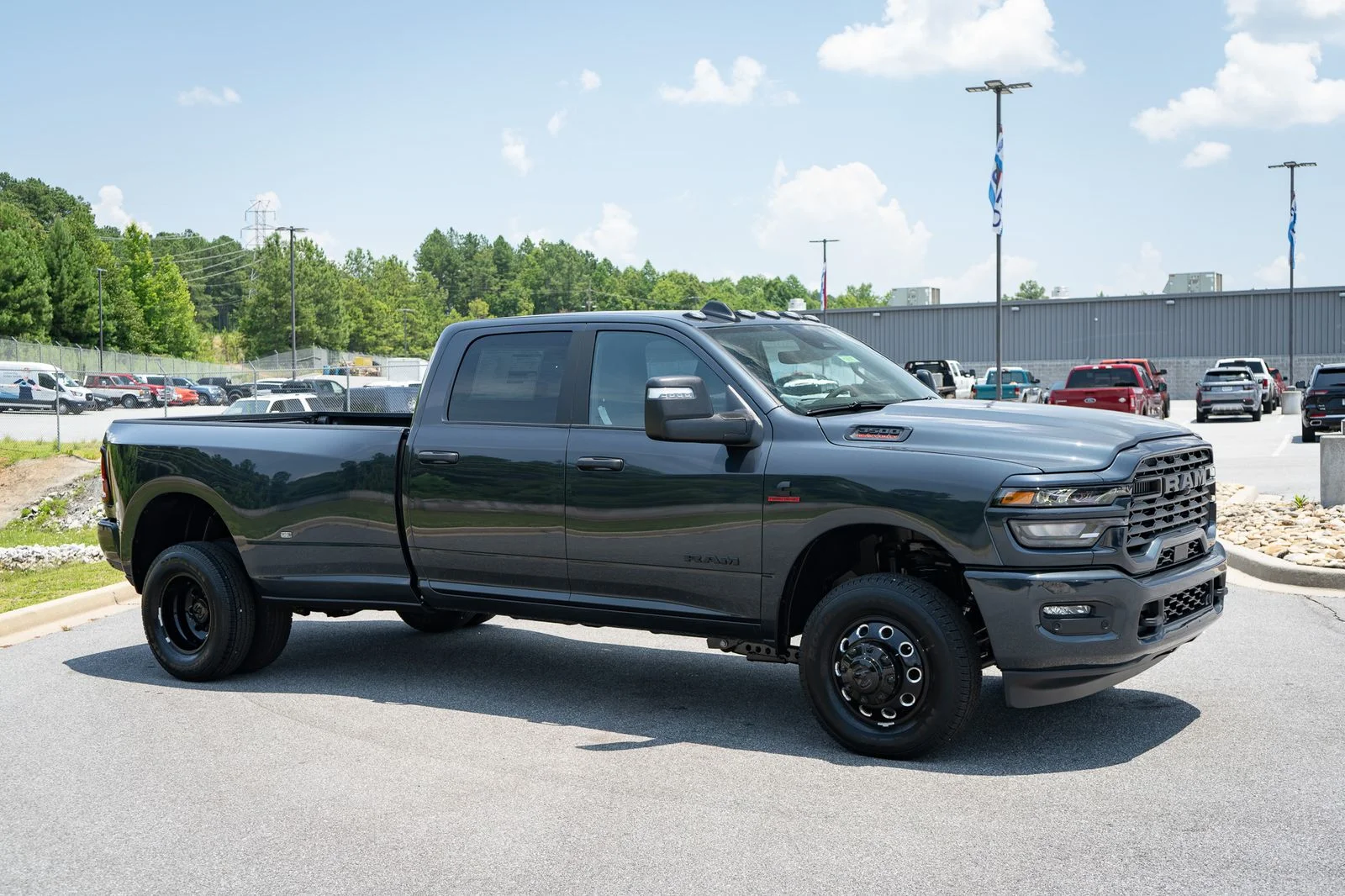 New 2026 Forged Blue Metallic Exterior Paint RAM Big Horn image 12