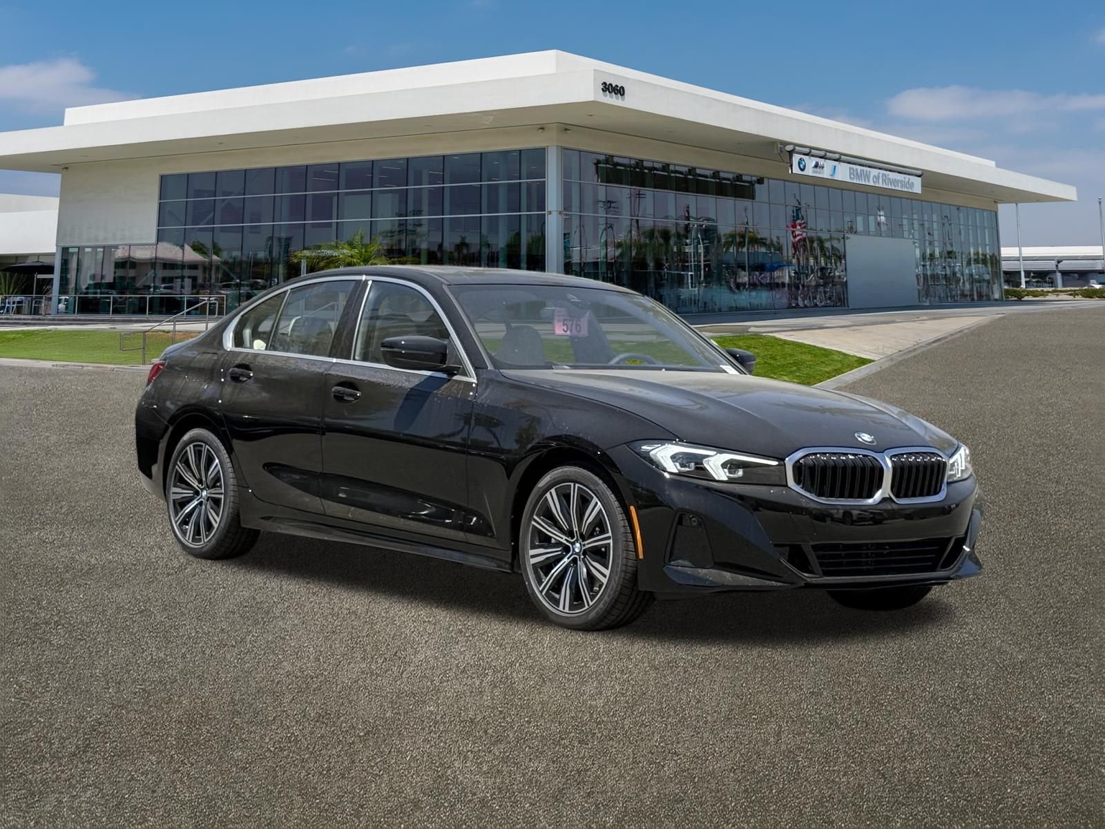 New 2026 Jet Black BMW 330i image 2