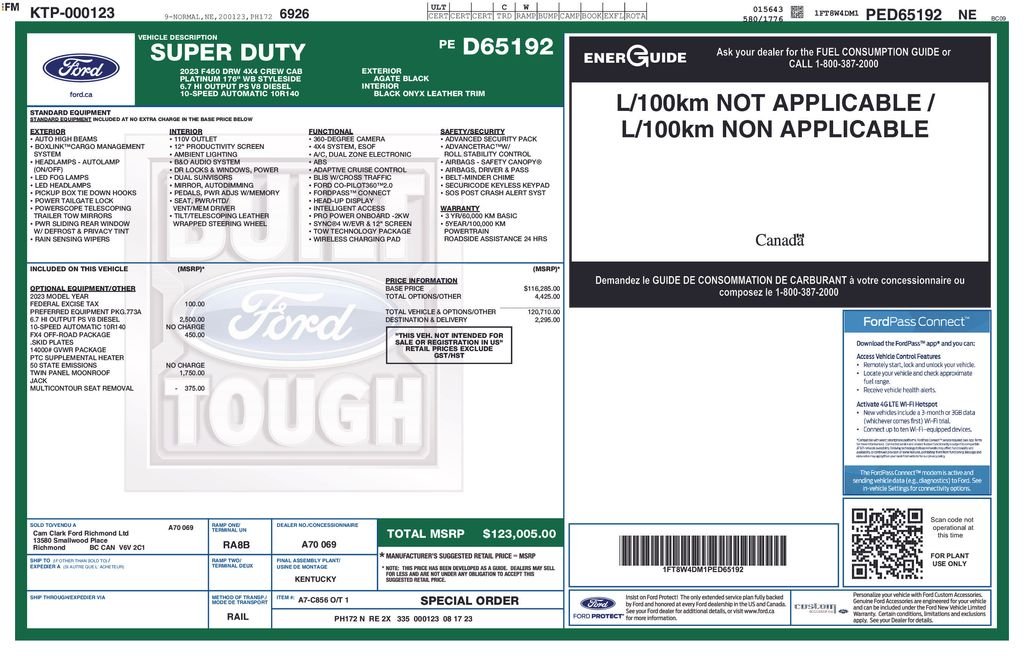 Used 2023  Ford Platinum image 5